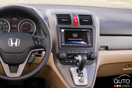Honda CR-V 2009, écran multimédia